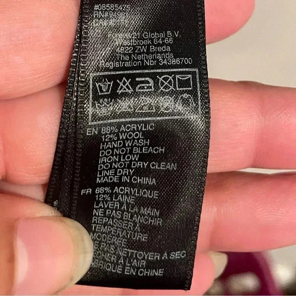 Forever 21 orange wool blend cardigan size Medium - Picture 5 of 6